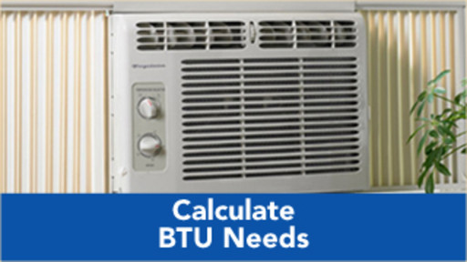 Air Conditioner Btu Square Footage Chart